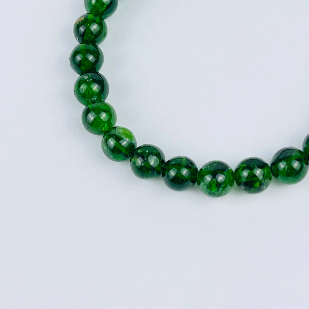 Браслет из Хромдиопсида - Радуга самоцветов фото 4