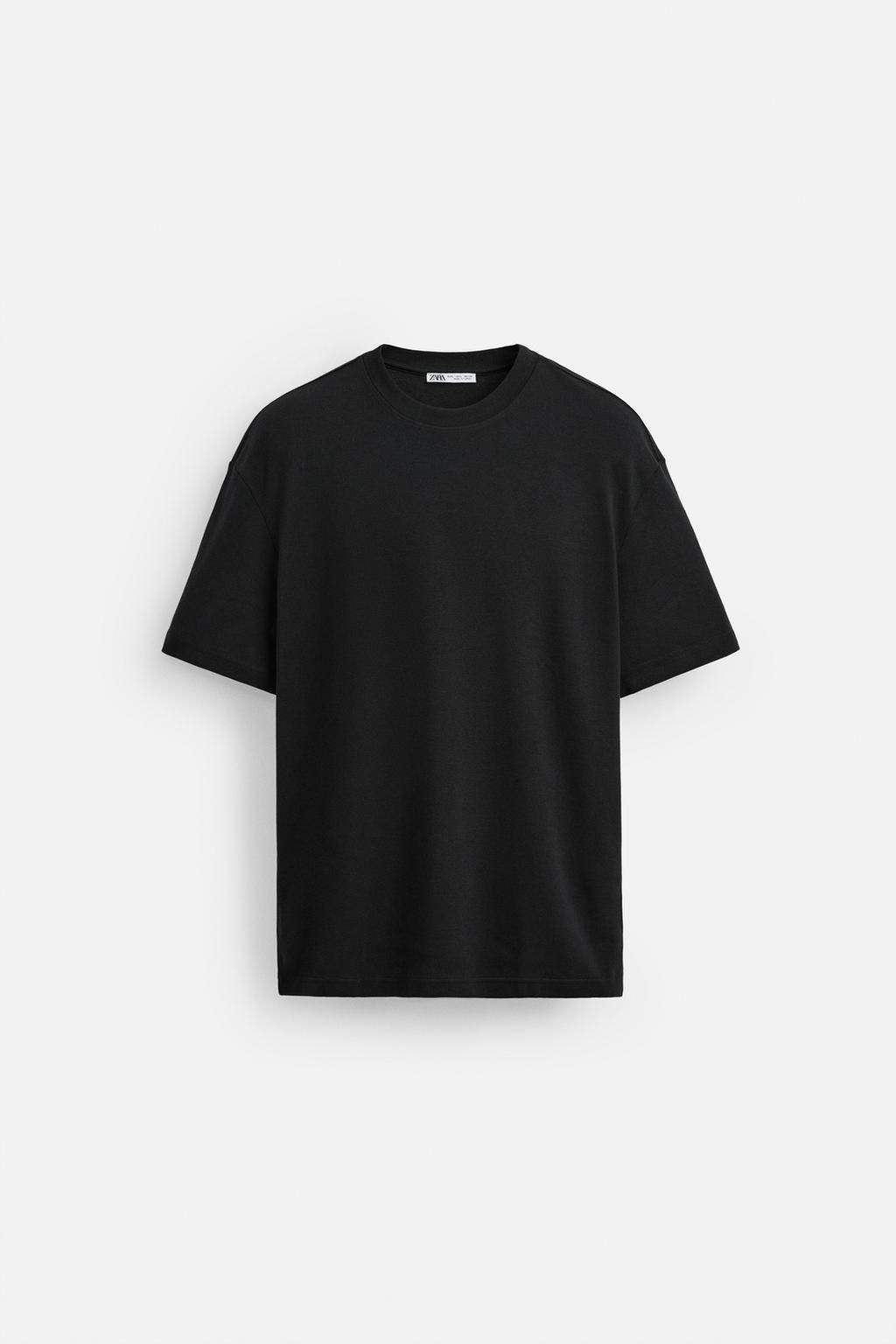 BASIC REGULAR FIT T-SHIRT - Zara фото 51