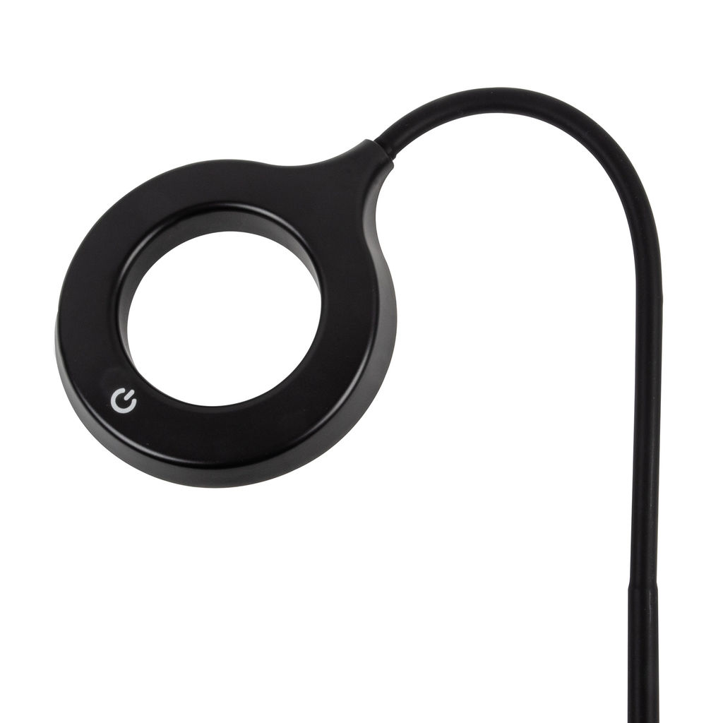 ULM-T610 7W/4500K/DIM BLACK Торшер напольный светодиодный, 7W, с регулировкой наклона. Сенсорный выключатель. Диммер. Черный. ТМ Uniel