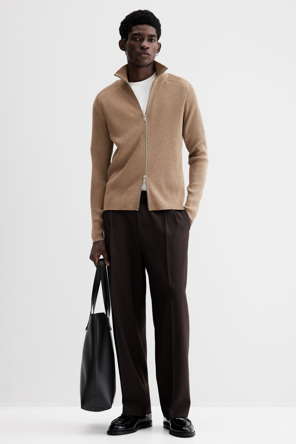 C?rdigan con cremallera Slim Fit - H&m фото 2