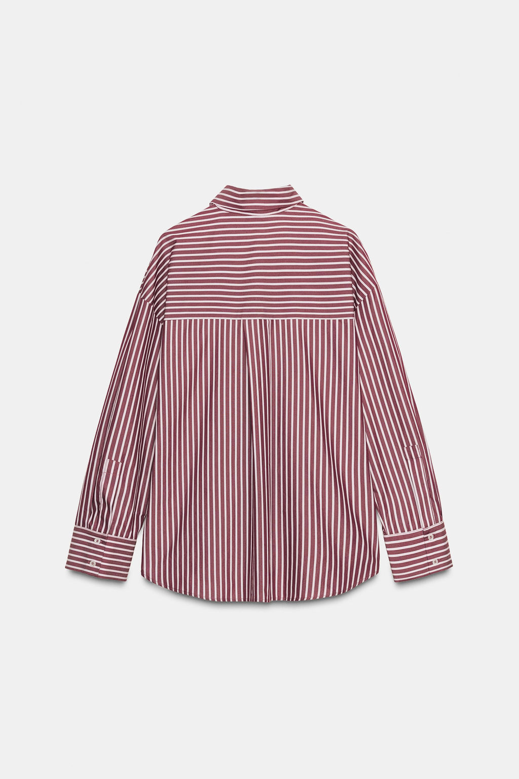 STRIPED POPLIN SHIRT - Zara фото 10