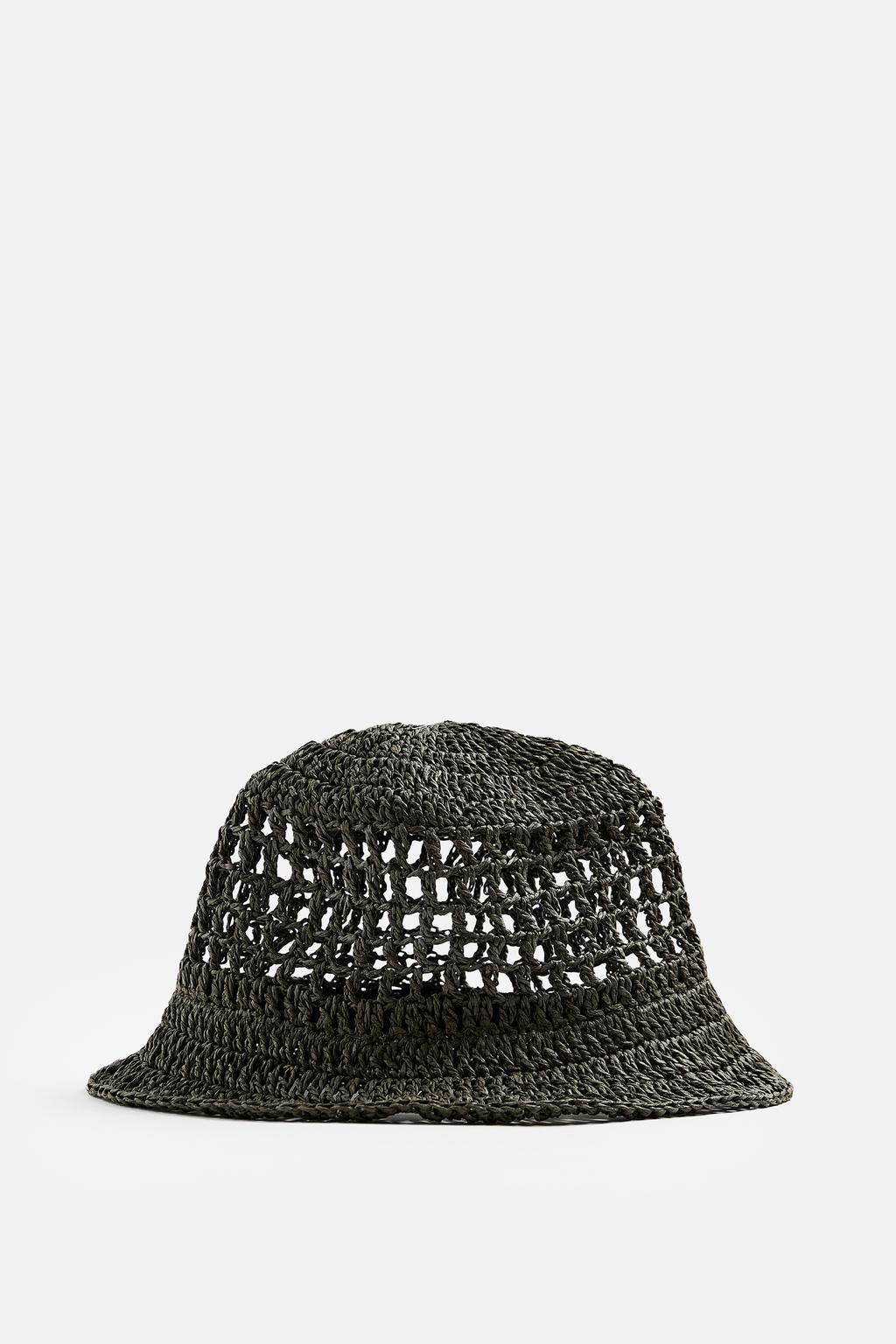 CROCHET BUCKET HAT - Zara фото 4
