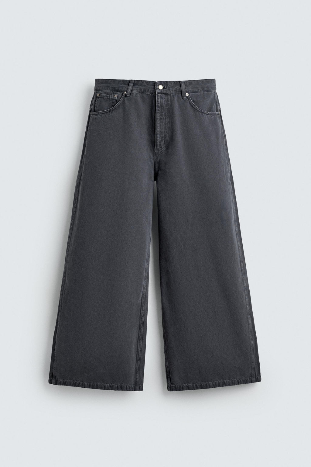 LIMITED EDITION WIDE-LEG TROUSERS - Zara фото 6