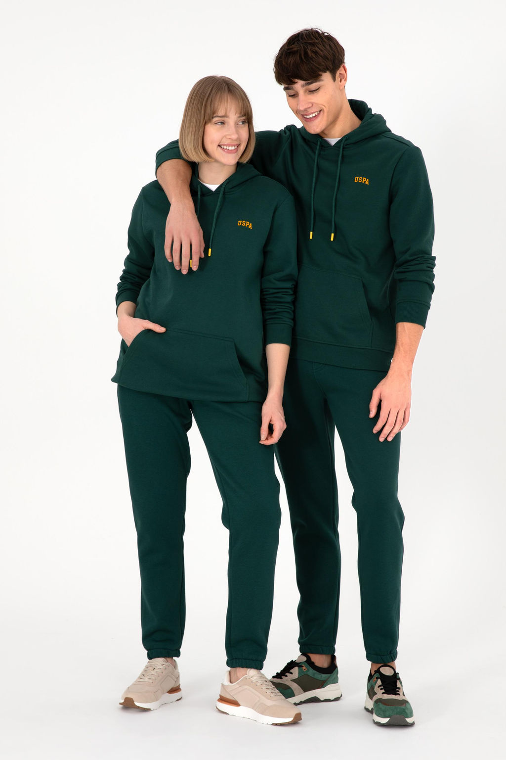 Мужской темно-зеленый базовый свитшот Неожиданная скидка в корзине - U.s. polo assn фото 9