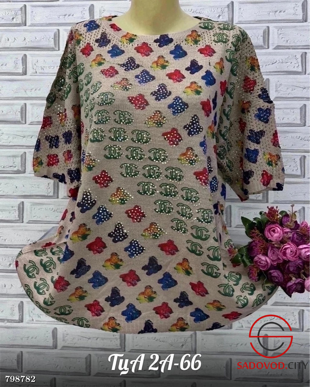 Футболка женская с рисунками - Bruno фото 8