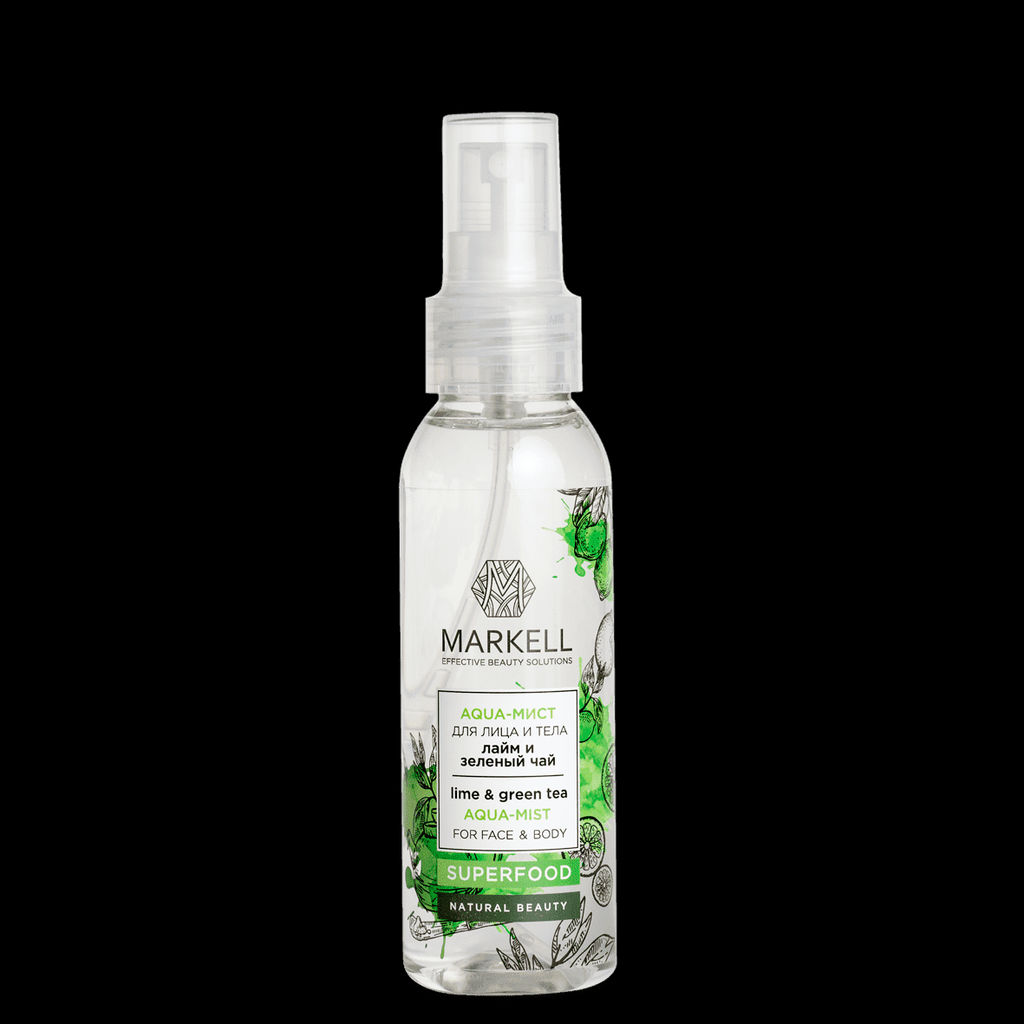 Markell Superfood Aqua-мист для лица и тела лайм и зеленый чай 100мл