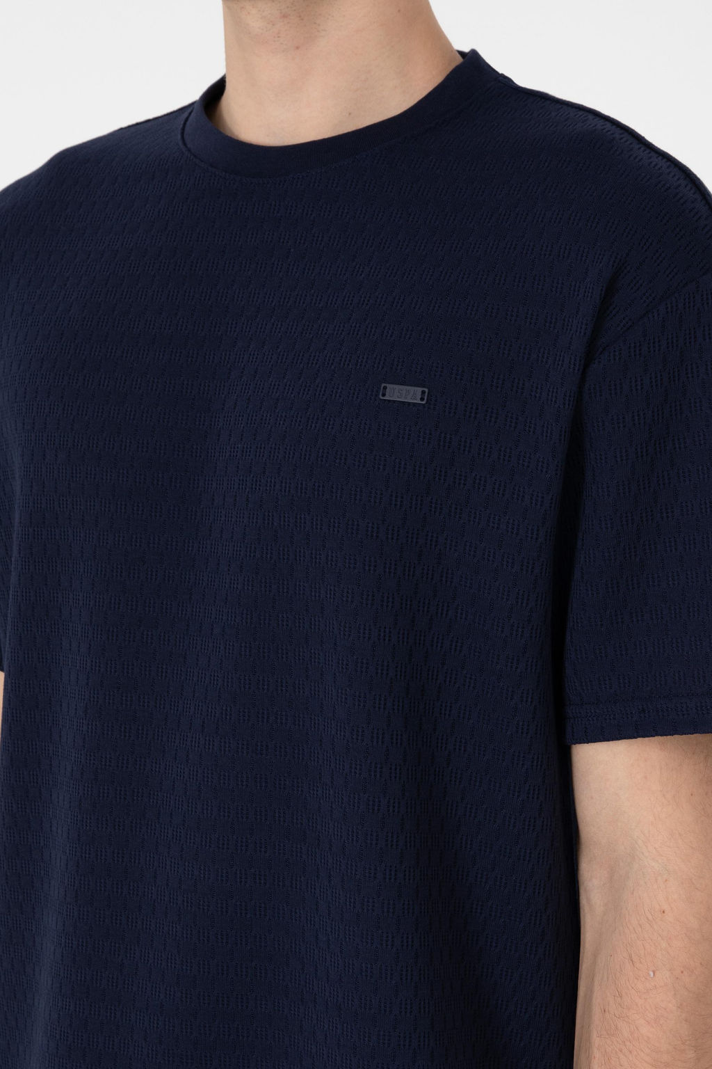 Erkek Comfort Fit Bisiklet Yaka Lacivert Ti__rt Sepette S_rpriz _ndirim - U.s. polo assn фото 7