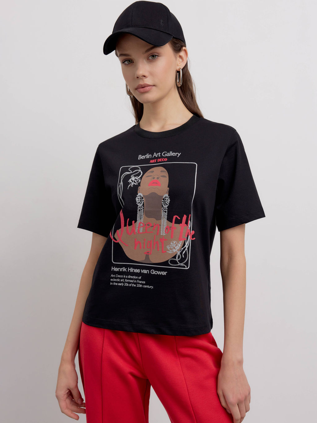 CONTE LD 2654 Футболка женская black-queen - Conte elegant фото 2