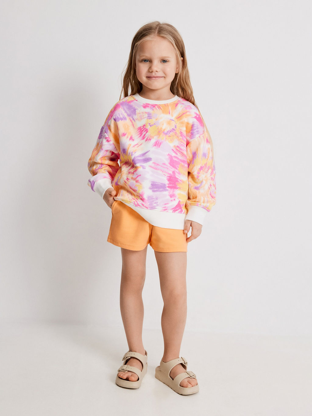 ACOOLA / Шорты детские для девочек Grusha персиковый  фото 4