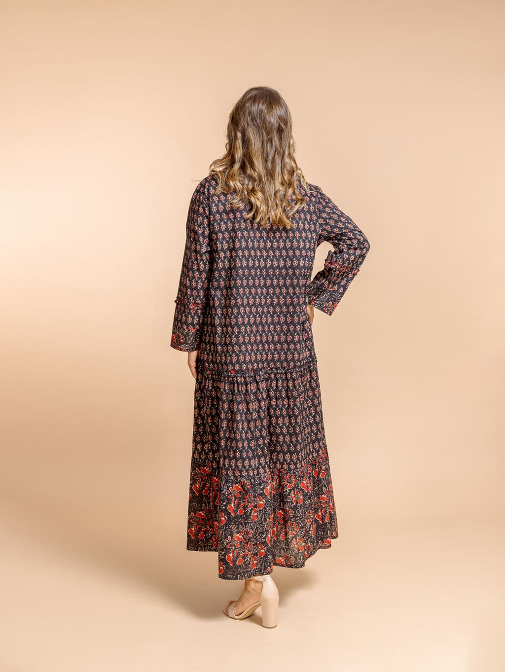 Платье (хлопок) №25-585-3 - Ганг фото 3