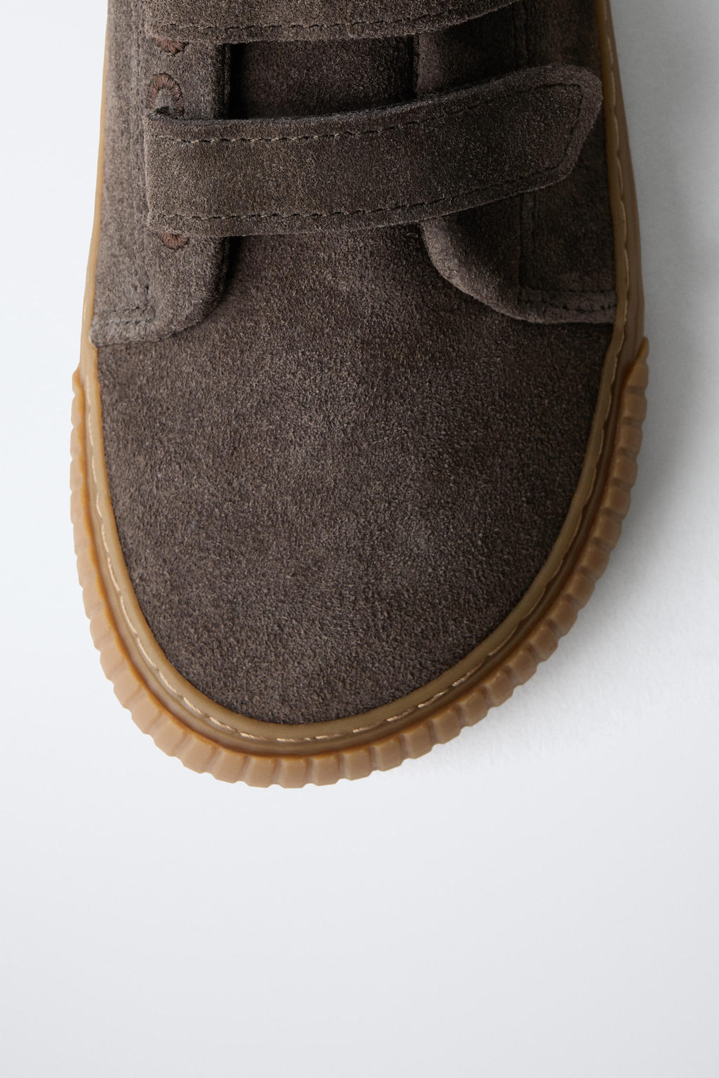 SPLIT SUEDE BAREFOOT TRAINERS
