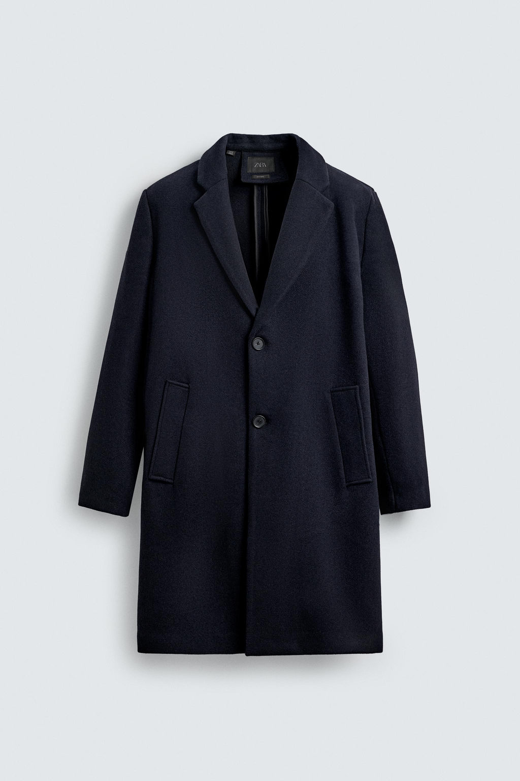 REGULAR FIT WOOL COAT - Zara фото 7