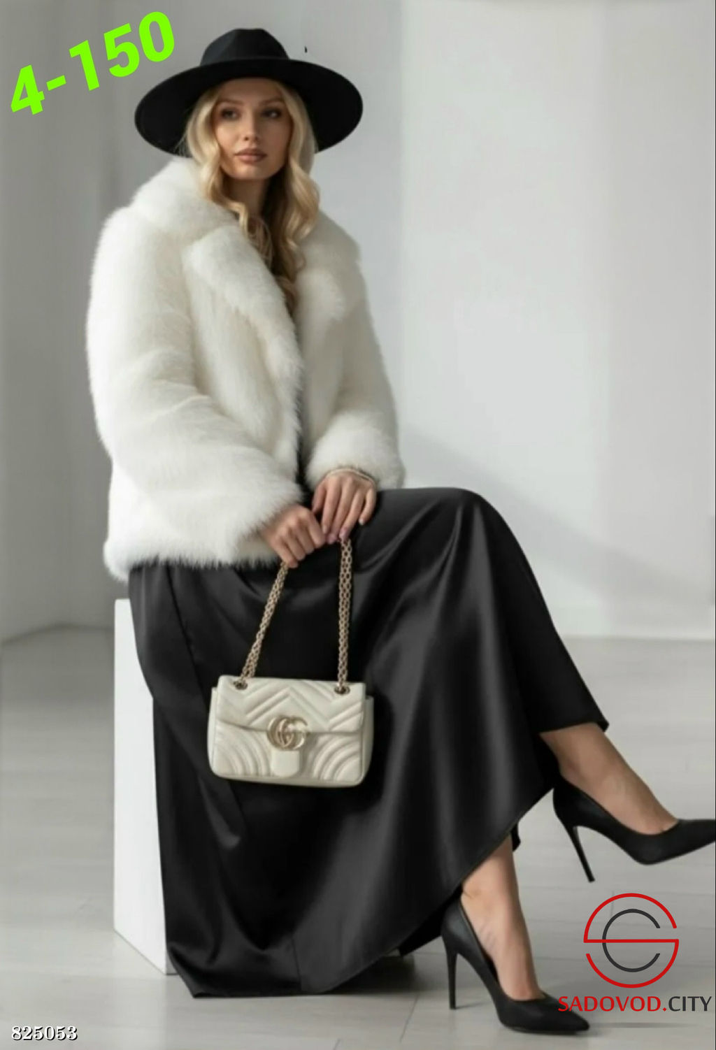 Шуба женская из искусственного меха