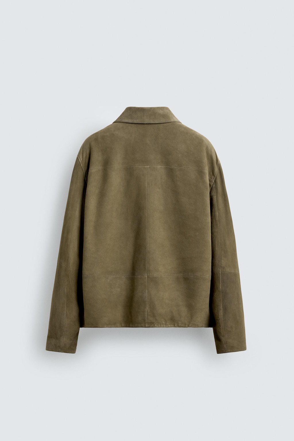 LEATHER JACKET WITH POCKETS - Zara фото 8