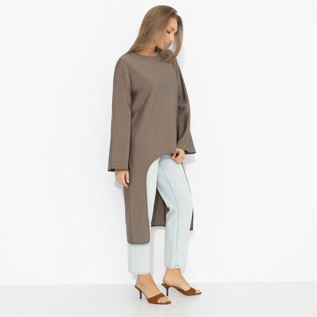 Туника вискозная, Легко и смело (хаки) - Charutti фото 7