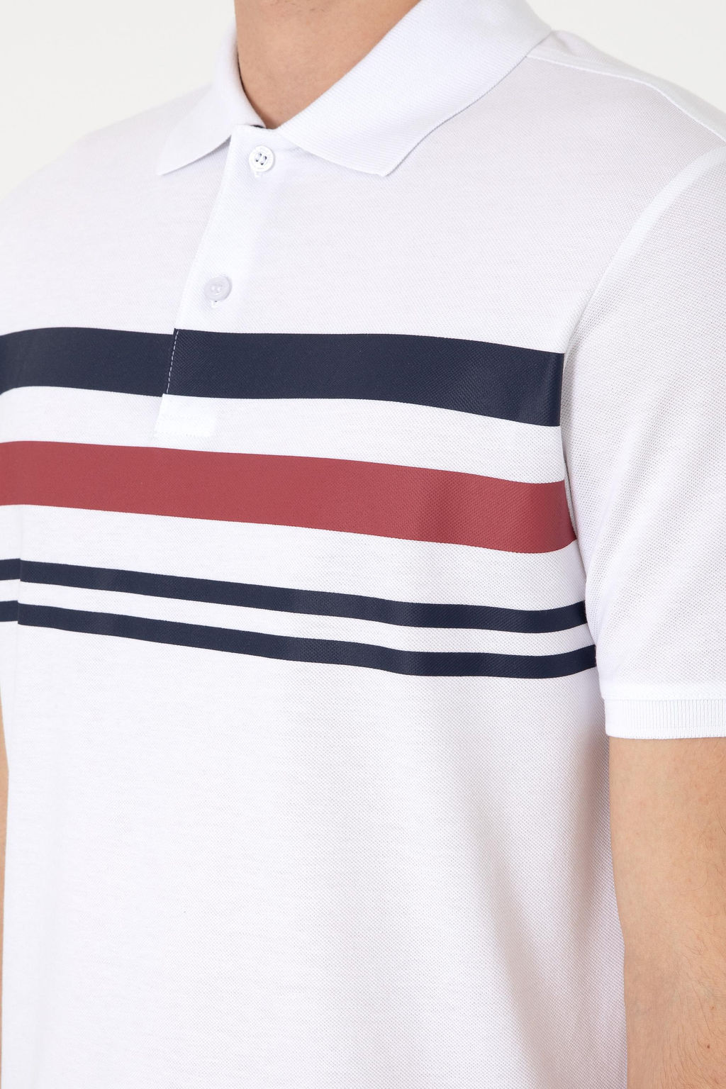 Erkek Regular Fit Polo Yaka Beyaz Ti__rt Sepette S_rpriz _ndirim - U.s. polo assn фото 7
