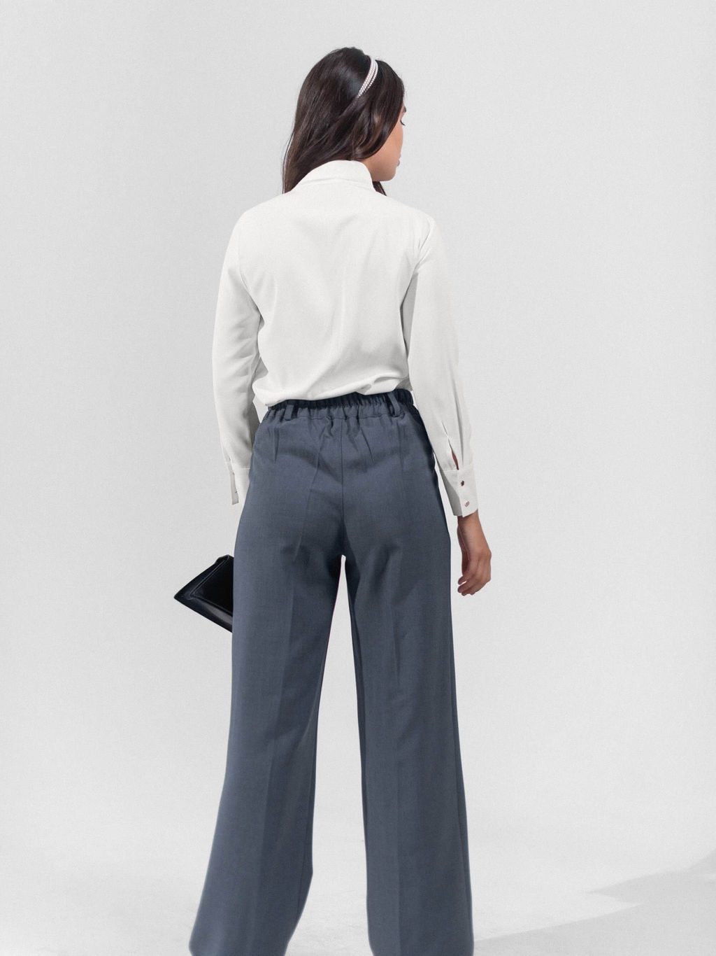 Блузка Юстина (белый) - Nadi bordo фото 5