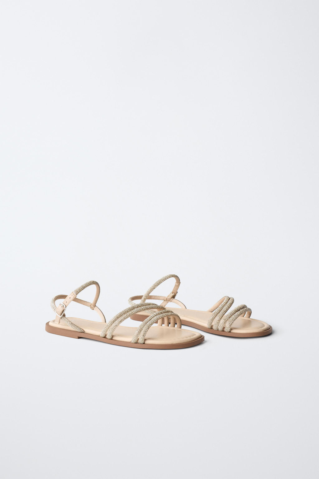 SANDALIA BRILLOS / Oro - Zara фото 2