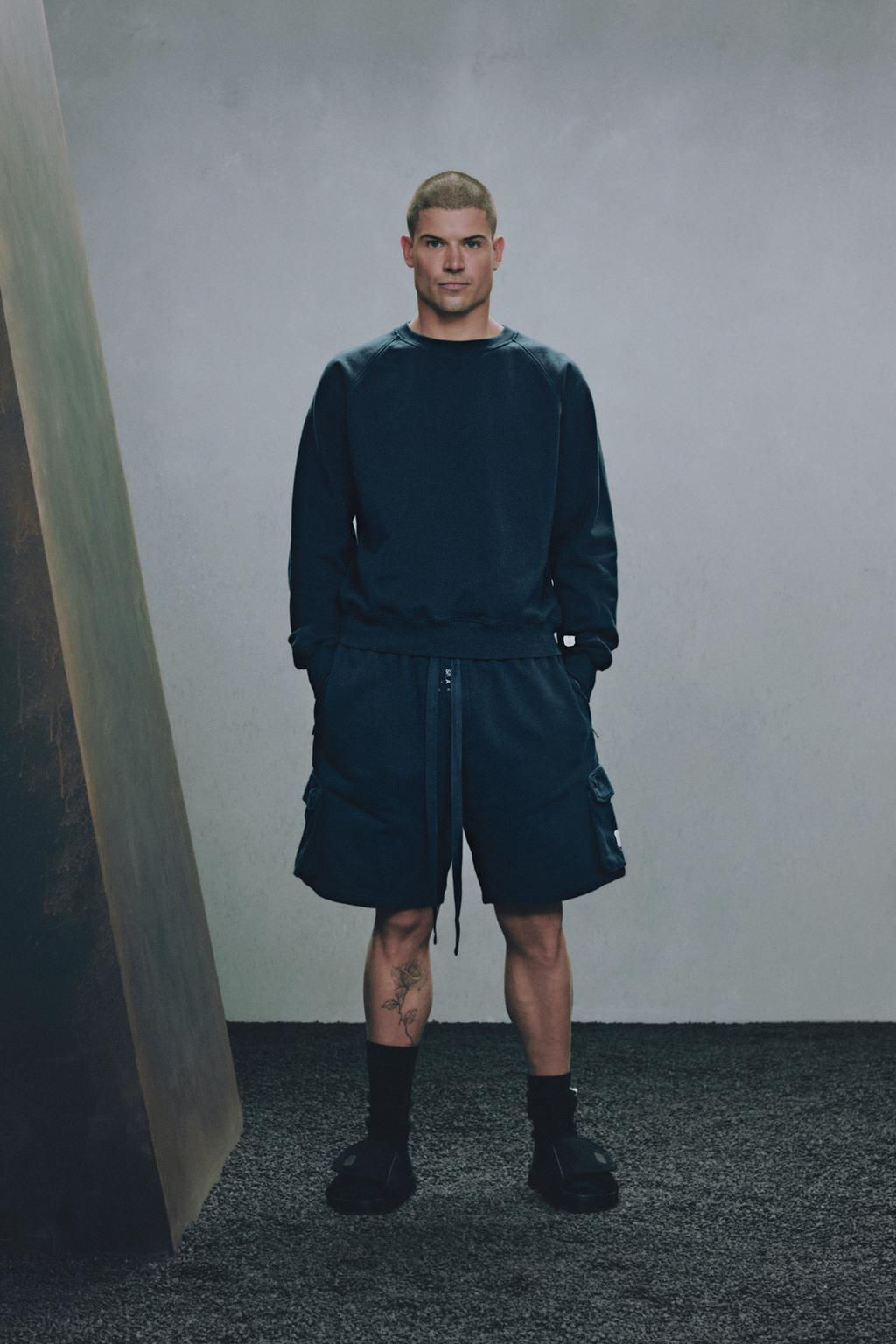 RELAXED FIT CARGO BERMUDA SHORTS X SR_A - Zara фото 10
