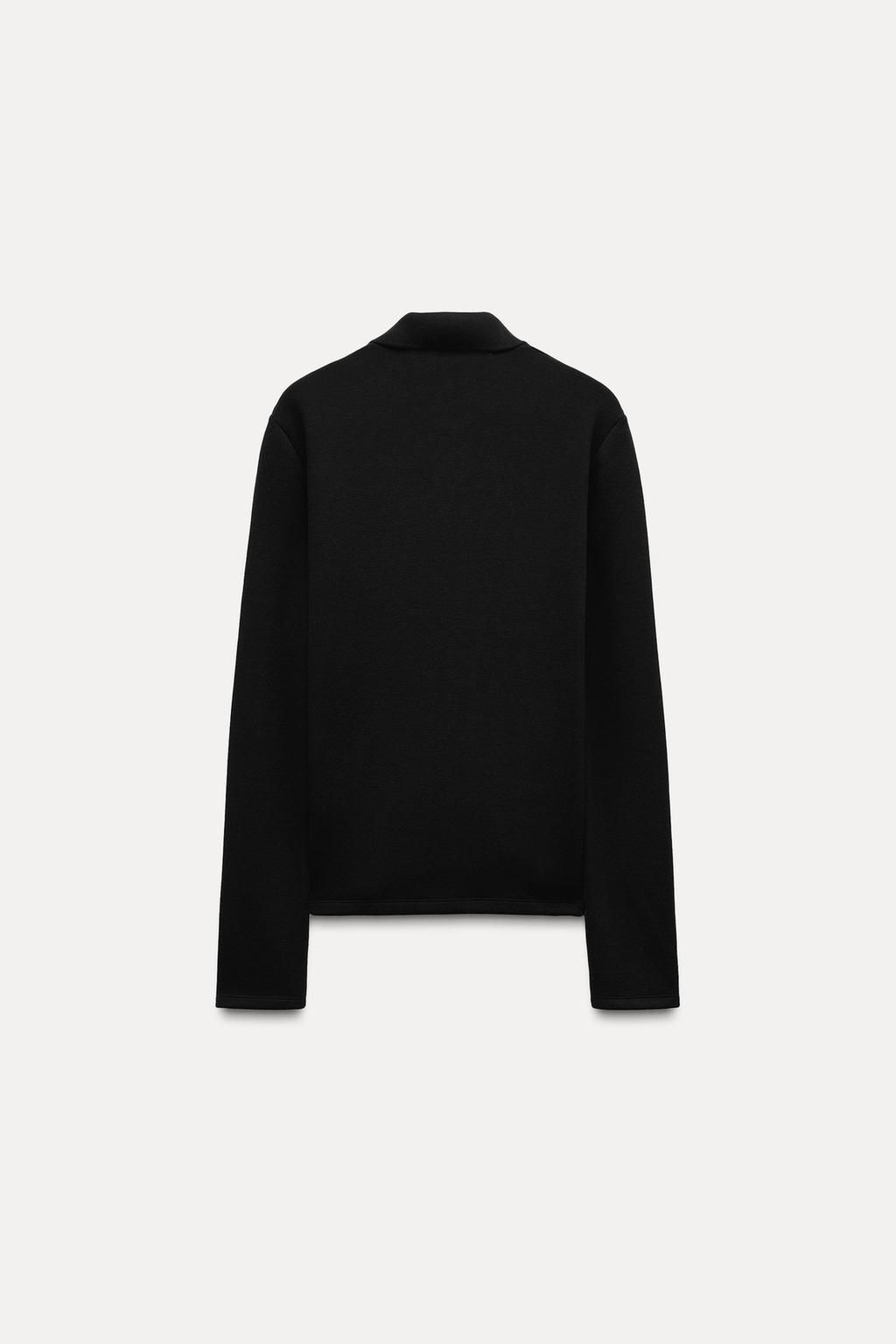 SOFT POLO COLLAR SWEATER - Zara фото 8