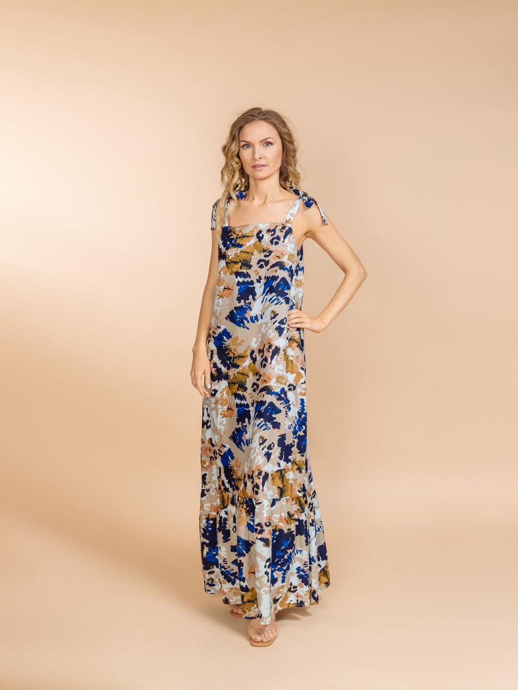 Платье (вискоза) №25-217-4 - Ганг фото 3