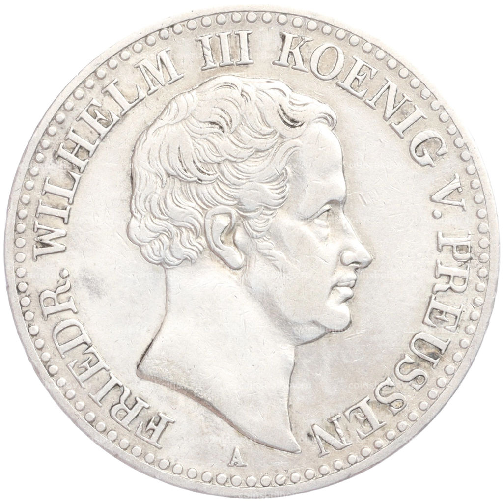 1 талер 1830 года A Пруссия (Горный талер)
