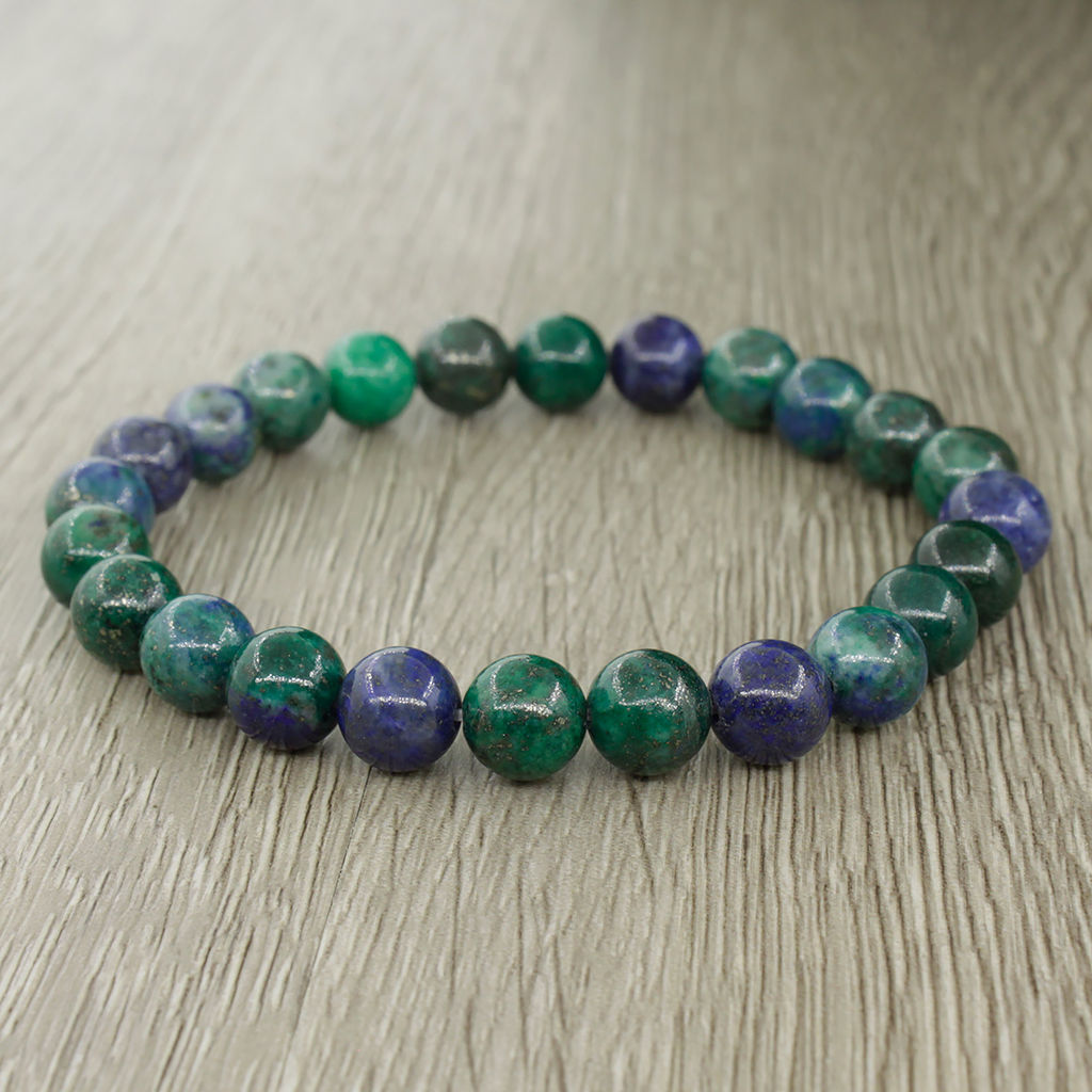 Браслет Классика агат самоцветы 8мм, длина 18см - Agat77 фото 20