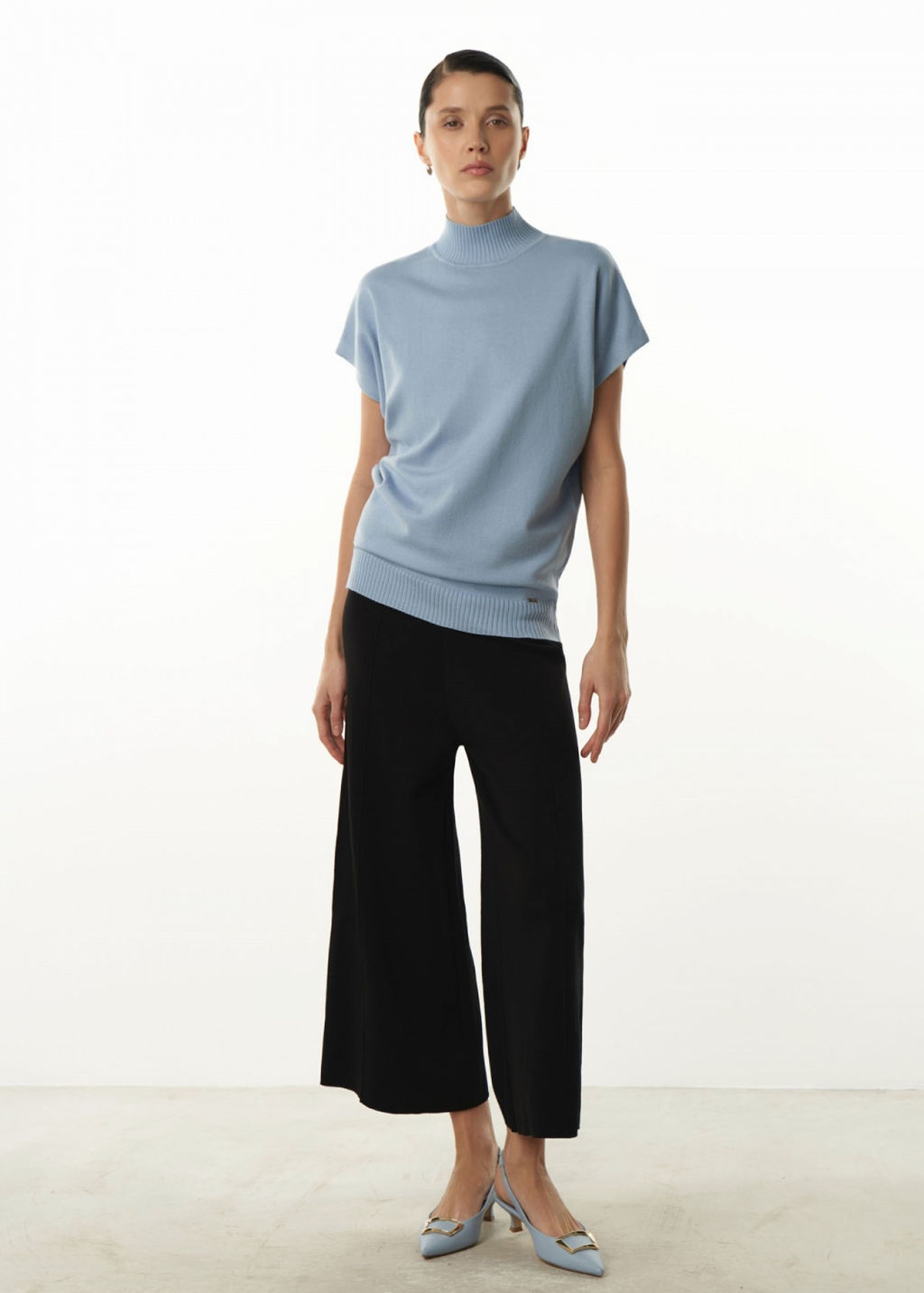 Conso/KJS 230791 - blue-gray Джемпер женский фото 3