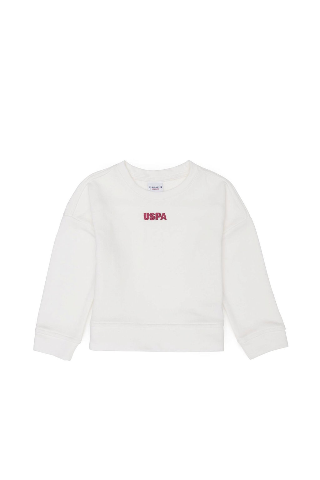 U. S. Polo Assn Толстовка с круглым вырезом Kids Ecru Basic - U.s. polo assn фото 7
