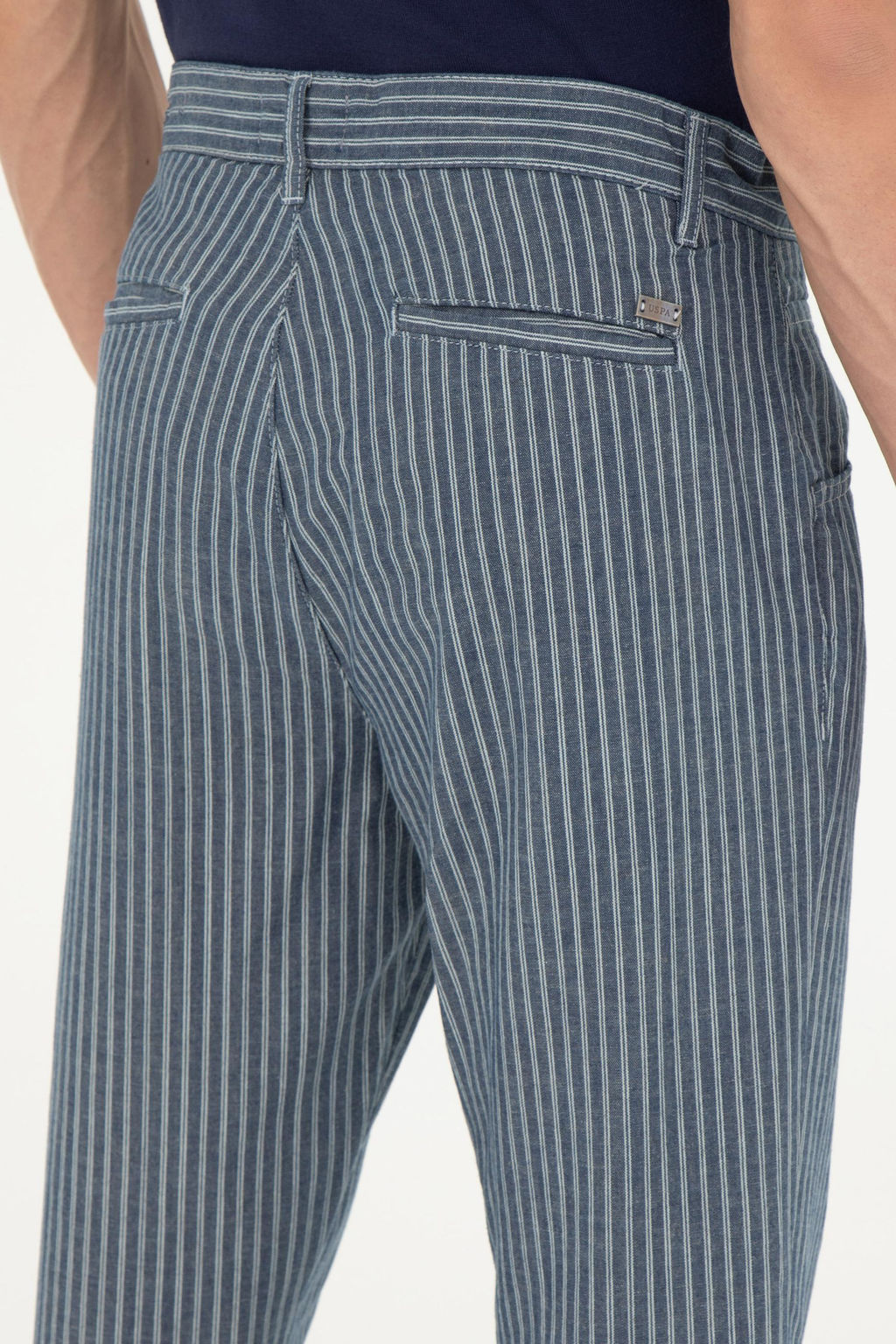 Мужские темно-синие джинсовые брюки - U.s. polo assn фото 14