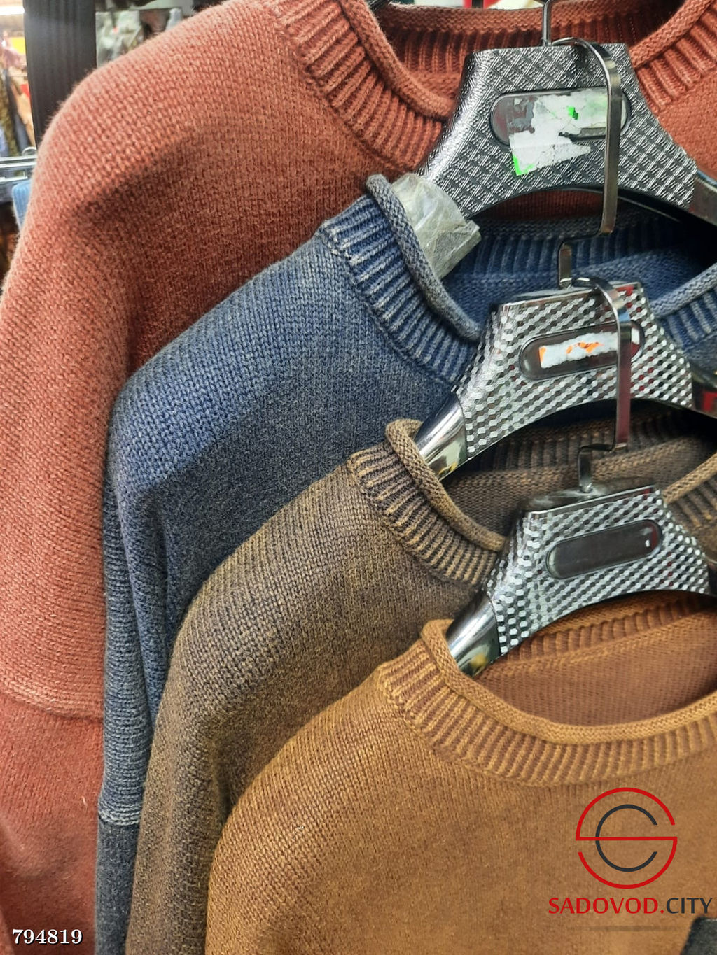 Женский винтажный хлопковый свитер - Bruno фото 5