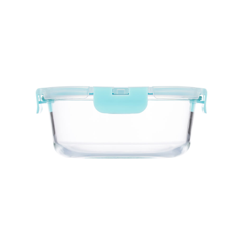 50984 GIPFEL Контейнер стеклянный AVALANCHE 900 мл/ 18х7,4 см с герметичной крышкой. Материал: жаропрочное боросиликатное стекло, пластик, силикон  фото 4