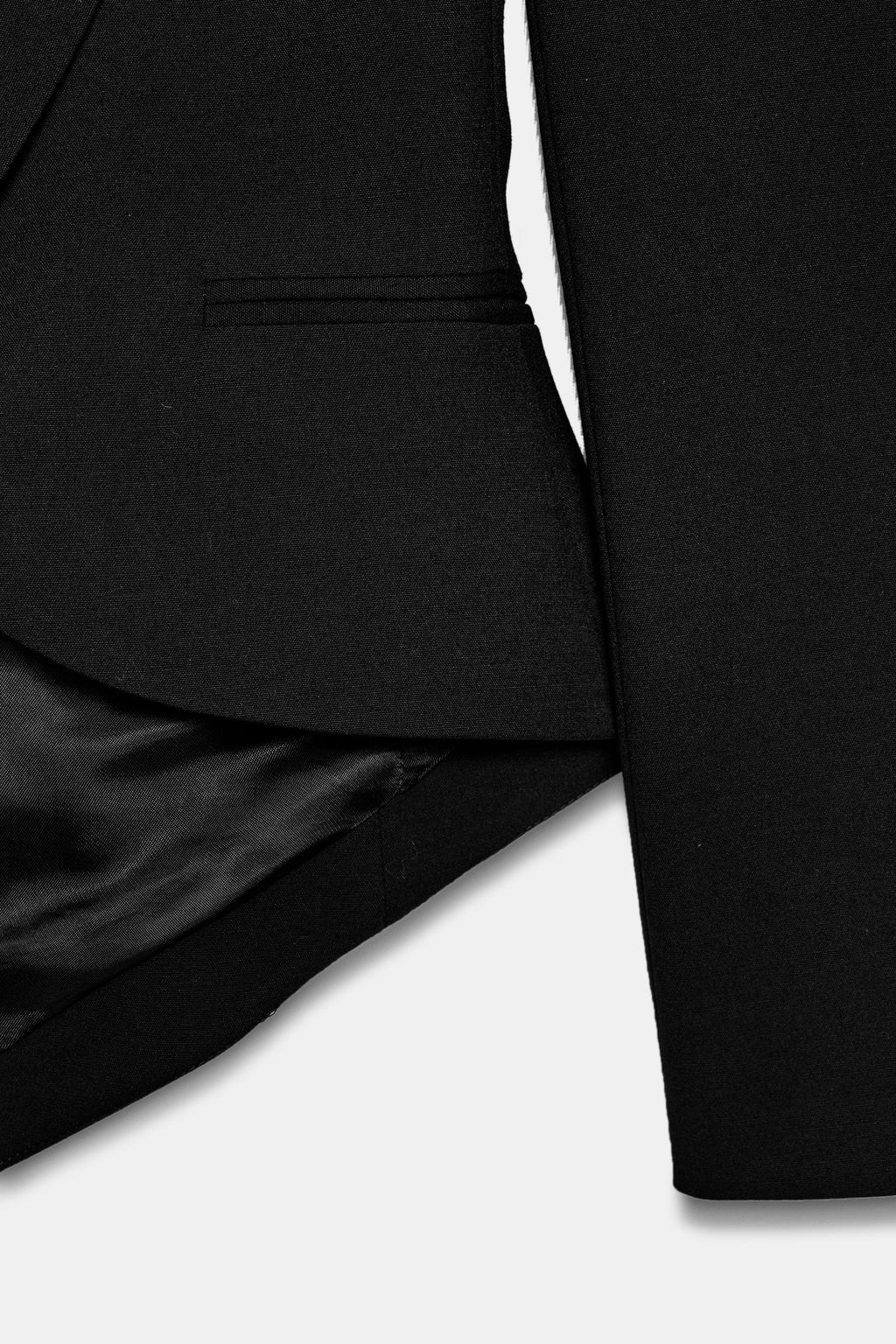 BLAZER ASIM?TRICA ZW COLLECTION / Negro - Zara фото 5