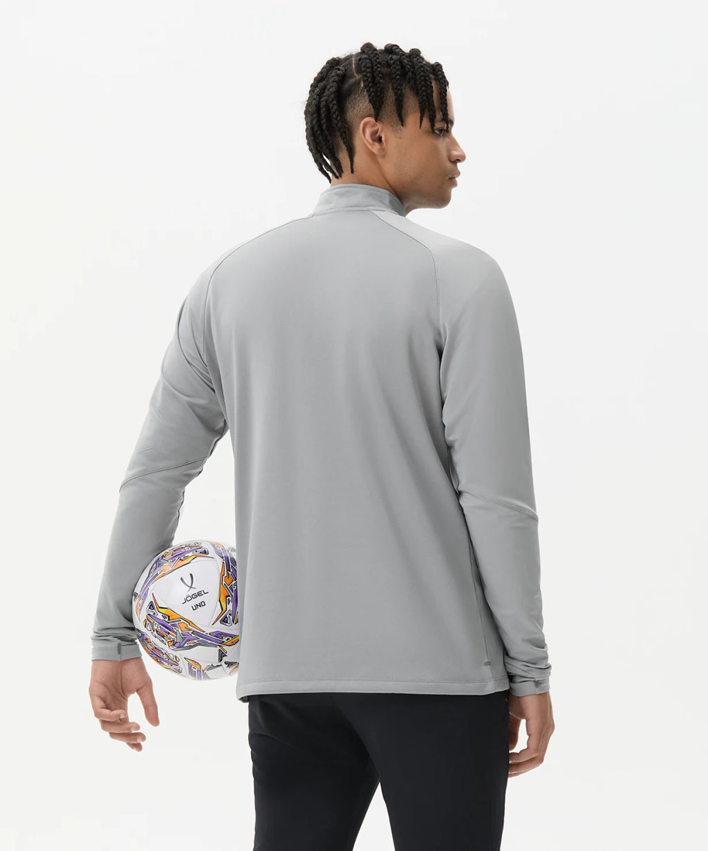 Джемпер тренировочный JOGEL PREMIER PerFormDRY Training 1/4 Zip Fleece Top, серый  фото 9