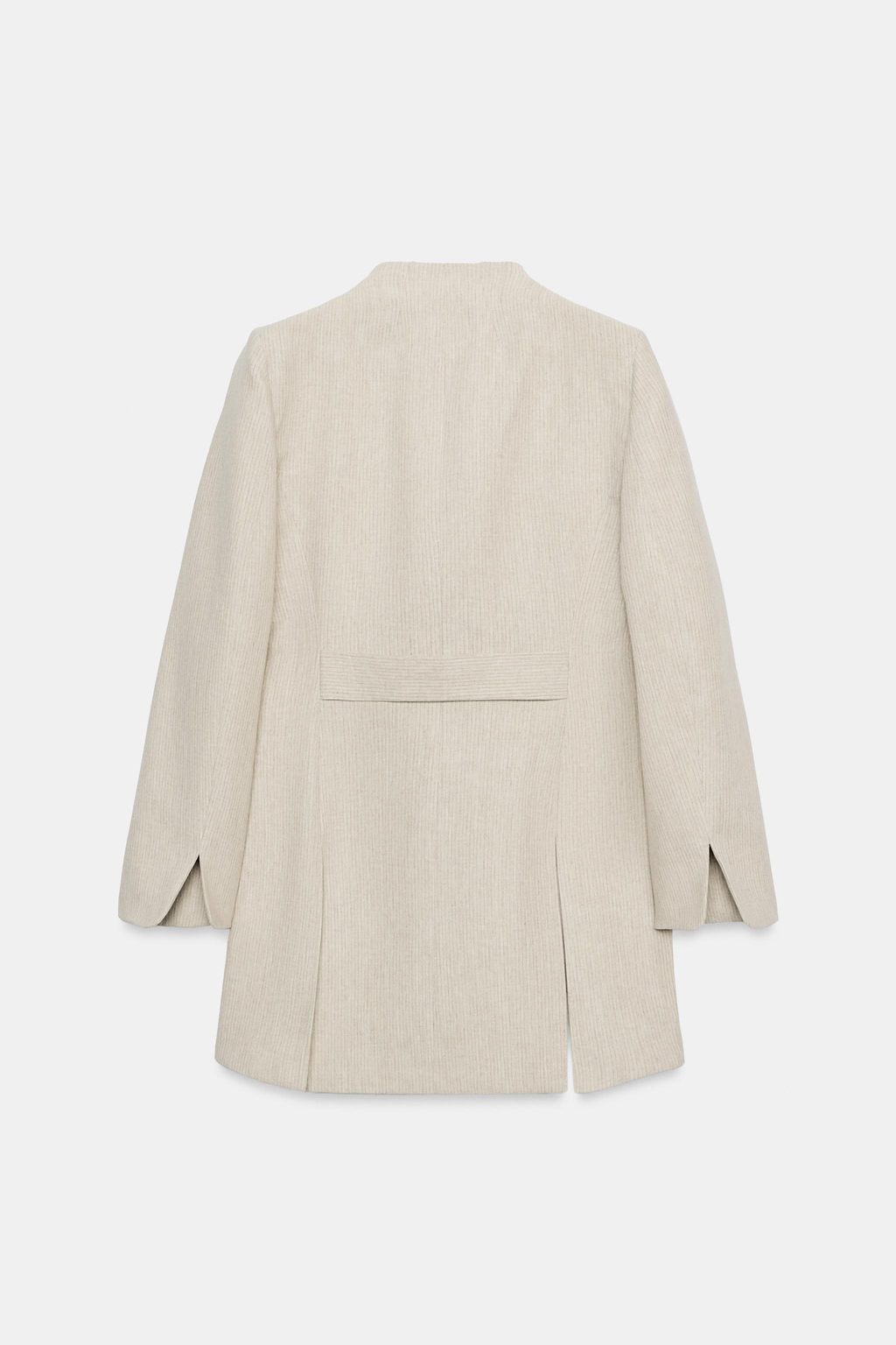 BLAZER LARGA RAYAS ZW COLLECTION / Arena / Vigor? - Zara фото 4