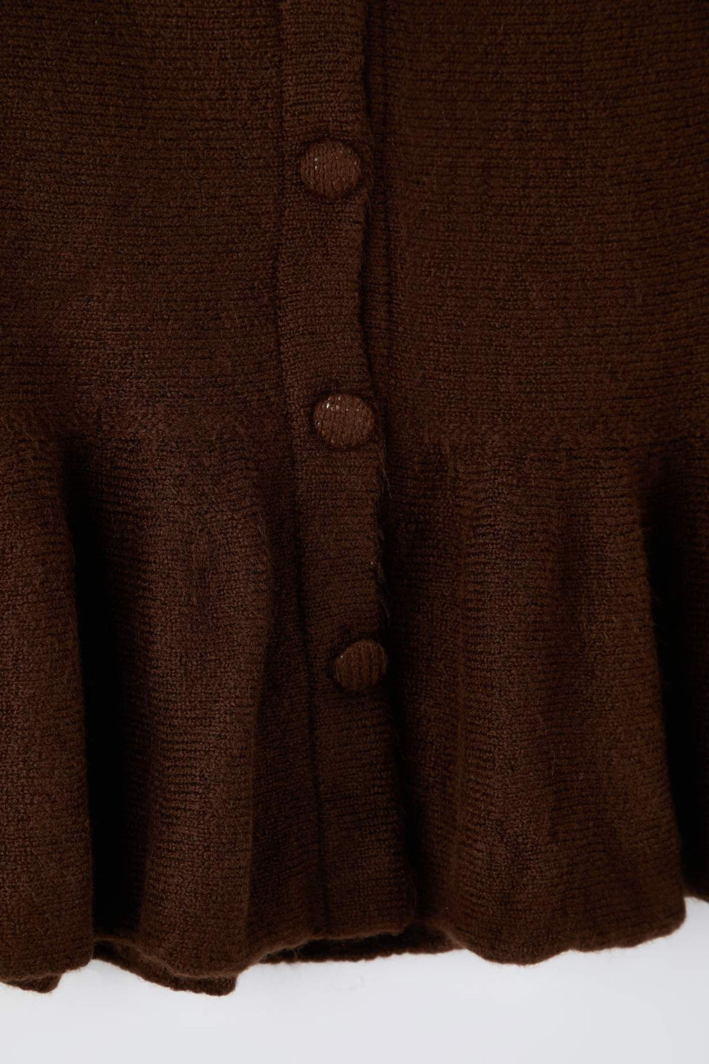 Antrasit Bisiklet Yaka Etek Ucu Volanl? Triko H?rka TWOAW26HI00232 - Trendyolmilla фото 11