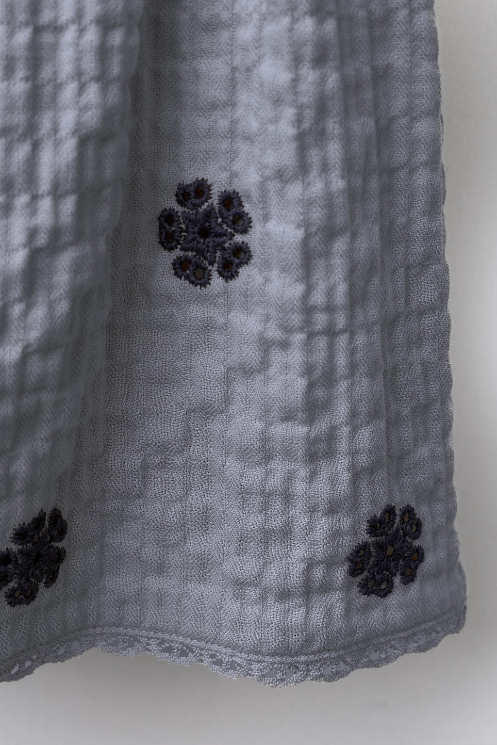 EMBROIDERED TEXTURED SKIRT - Zara фото 4
