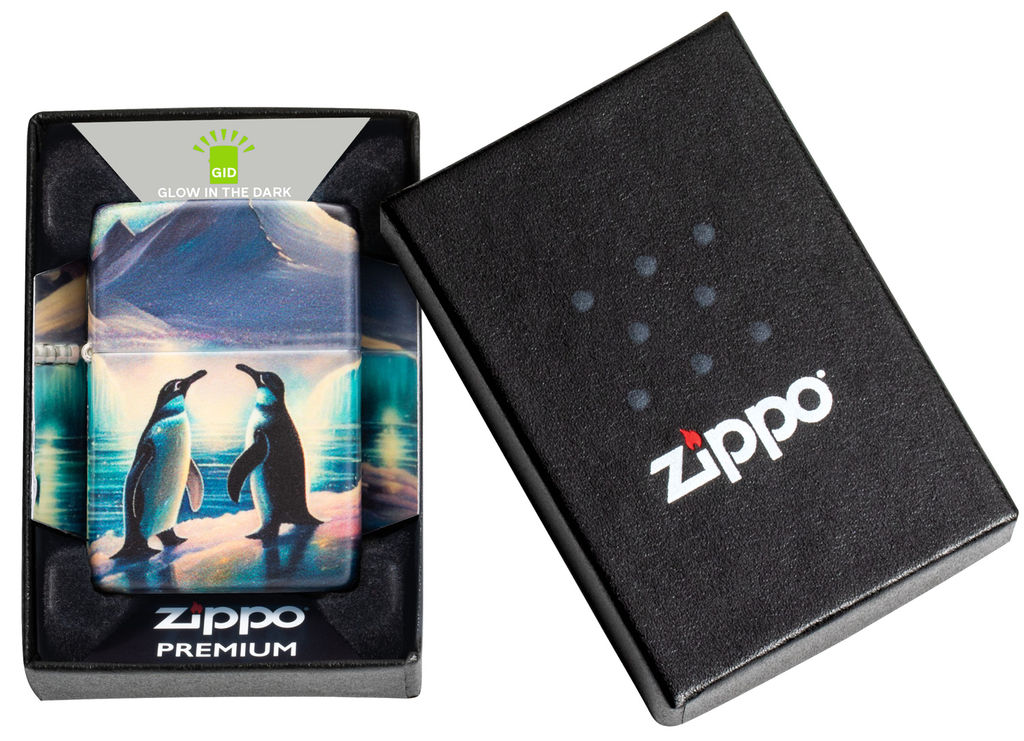 Зажигалка ZIPPO Пингвины | Penguin 46014