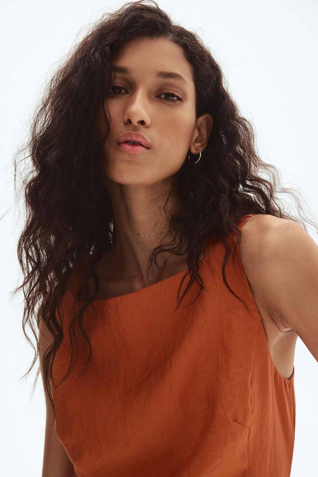 Vestido de sarga con escote cuadrado - H&m фото 9