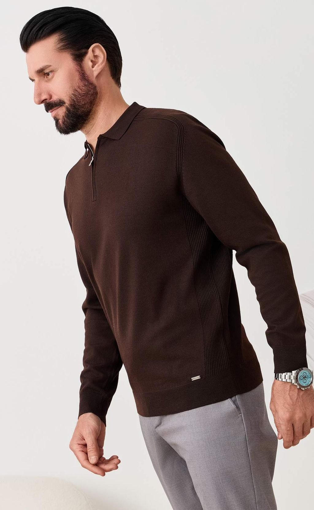 Джемпер P521-1552 brown - Primm фото 10