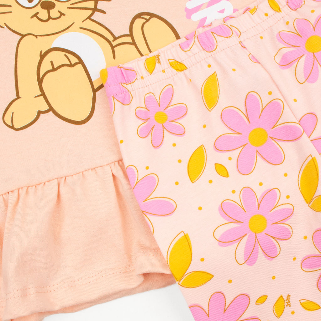 Комплект футболка кулирка, лосины кулирка с лайкрой 7063100308 - Youlala фото 3