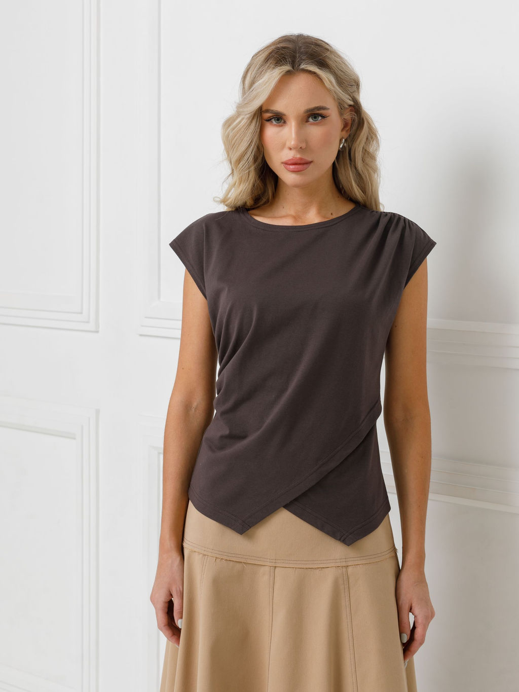 Топ с драпировкой - Stilla фото 3