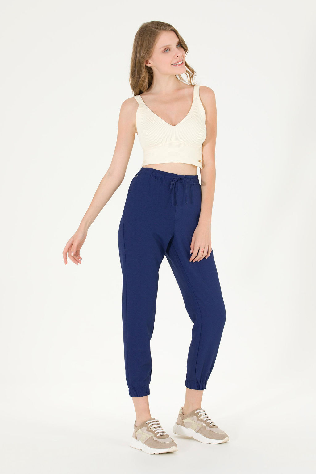 Женские темно-синие спортивные брюки - U.s. polo assn фото 16