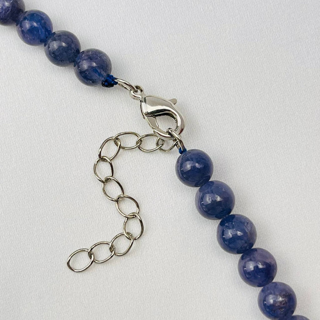 Колье на увеличение из Танзанита "шарик" (Африка)