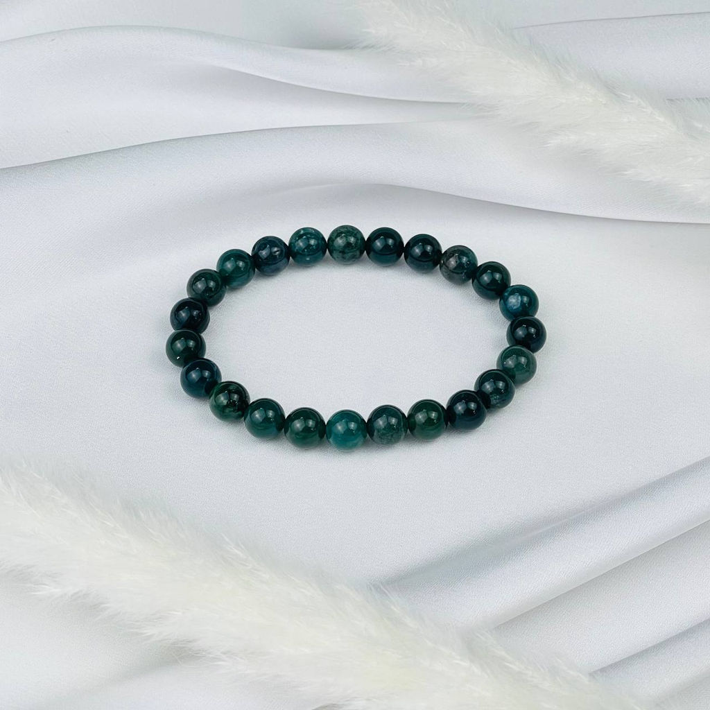 Браслет из Мохового агата 20 см