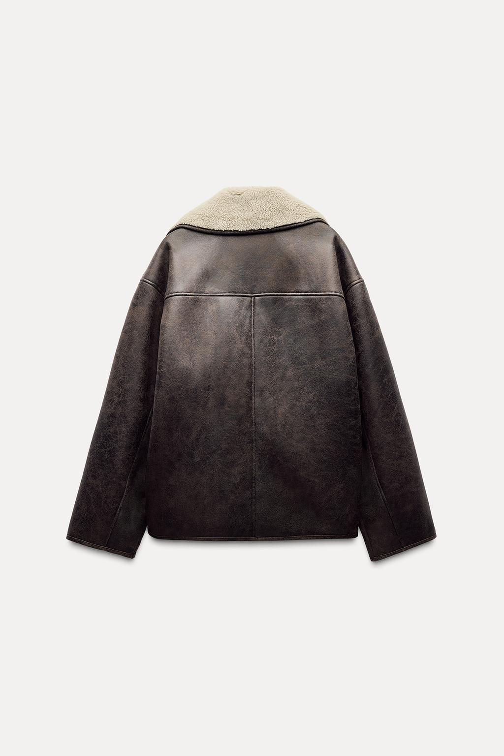 DOUBLE-FACED JACKET ZW COLLECTION - Zara фото 10