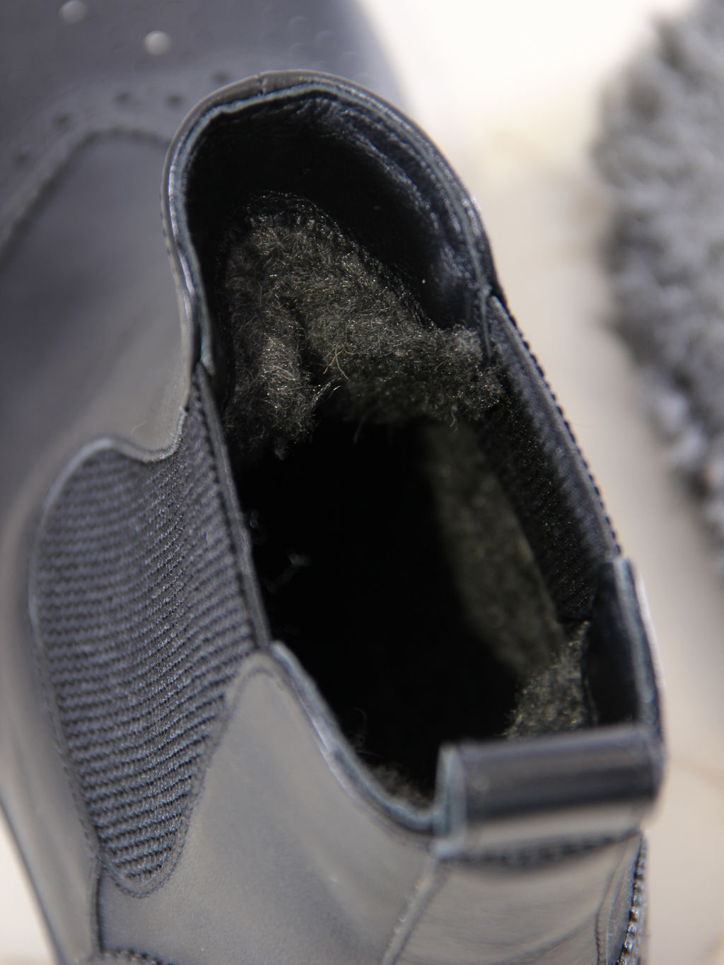 Босоногие ботинки EDART 362.NATAbl.Черный/шерсть