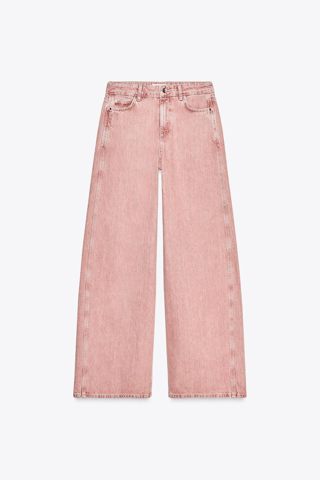 Z1975 WIDE-LEG MID-RISE JEANS - Zara фото 6