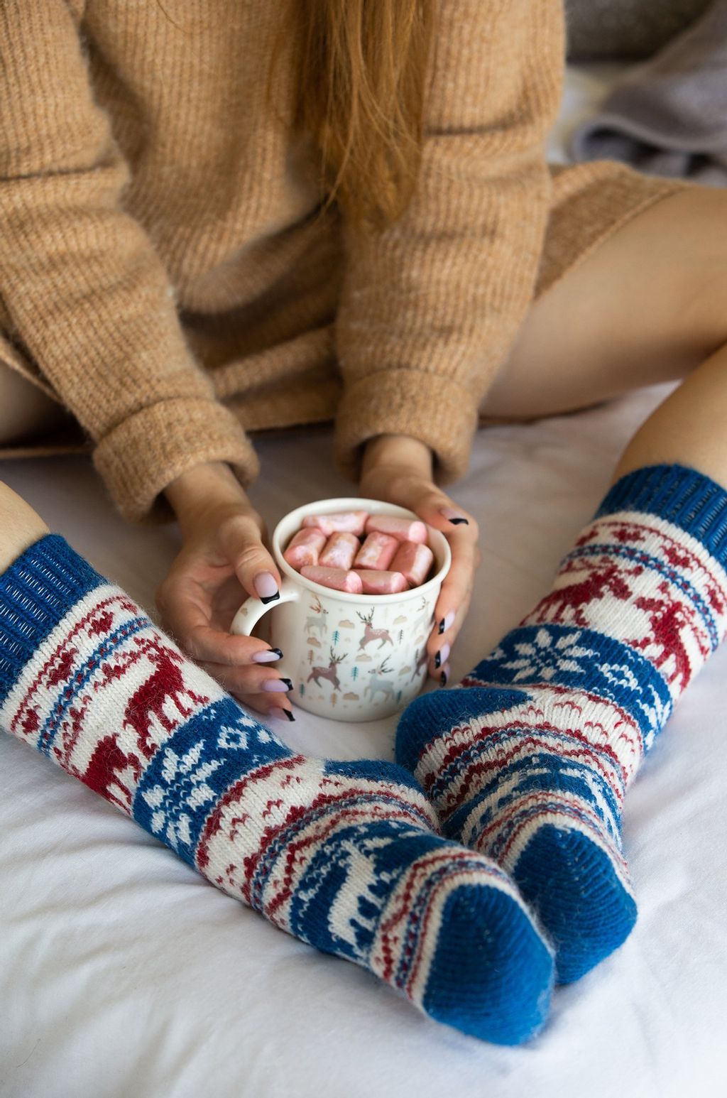 Женские шерстяные носки Happyfox