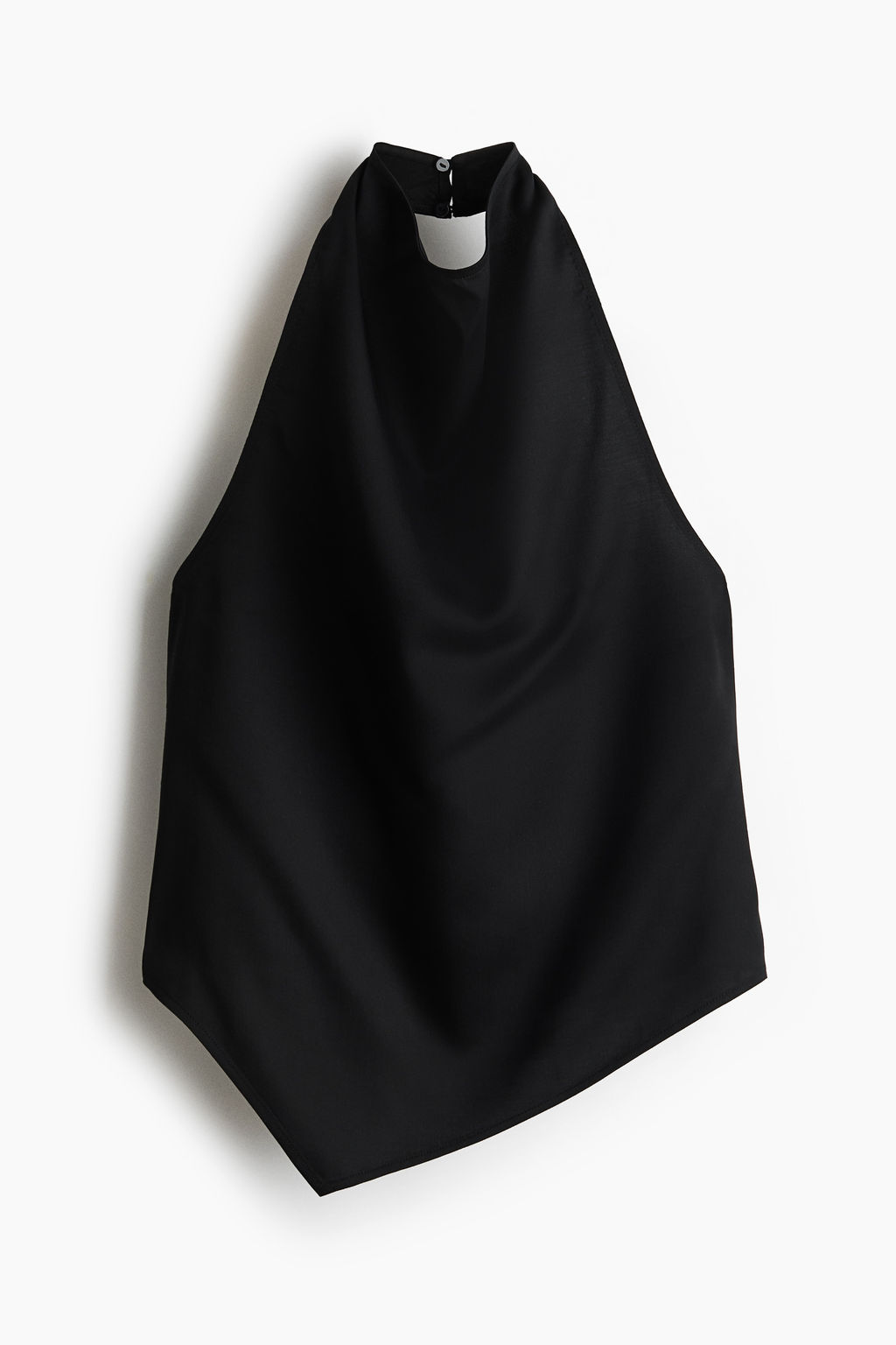 Top asim?trico con escote halter - H&m фото 6